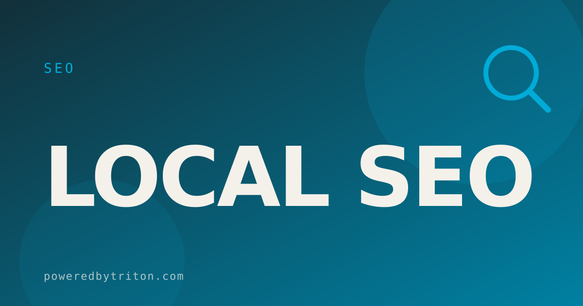 Local SEO — SEO