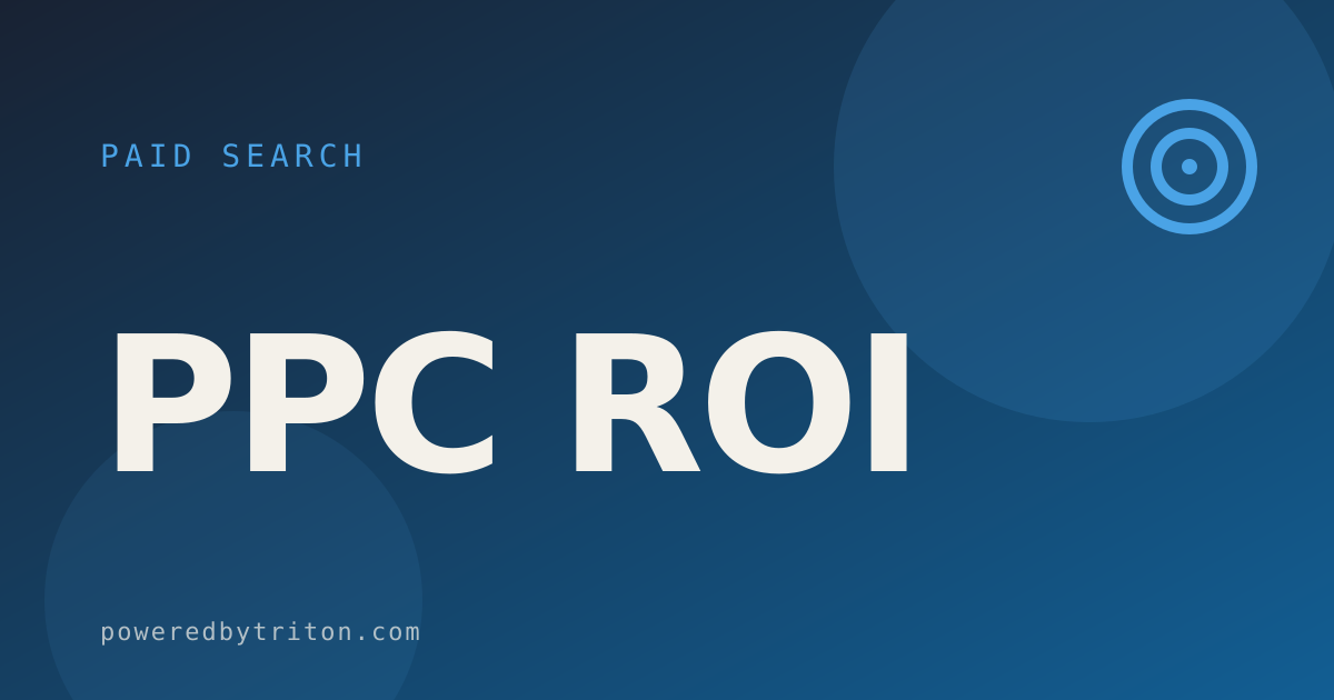 PPC ROI — Paid Search