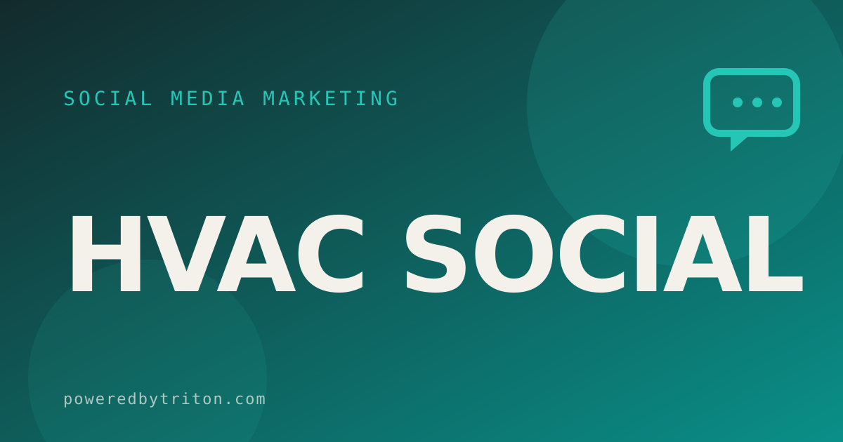 HVAC Social — Social Media Marketing