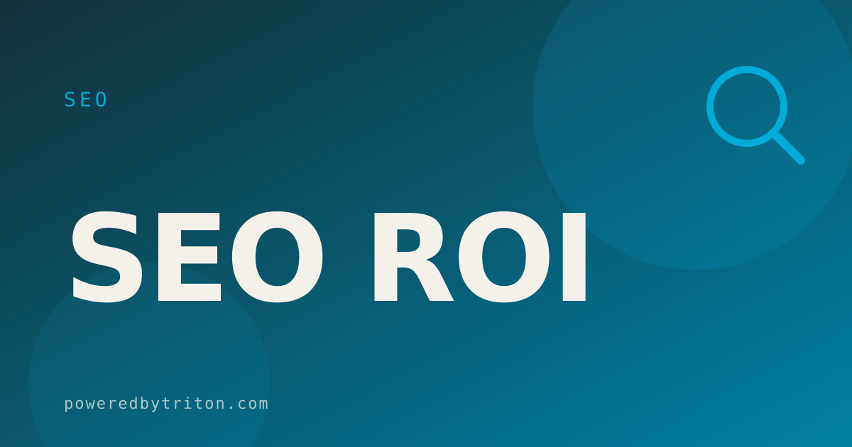 SEO ROI — SEO