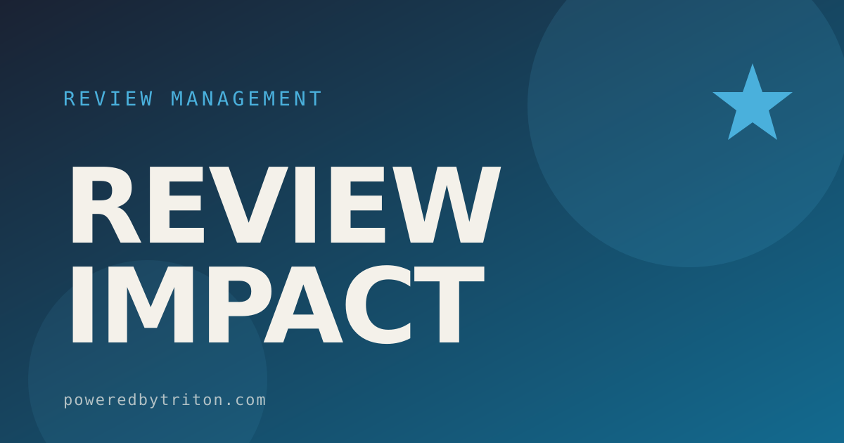 Review Impact — Review Management