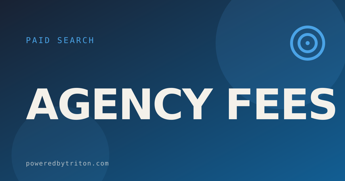 Agency Fees — Paid Search