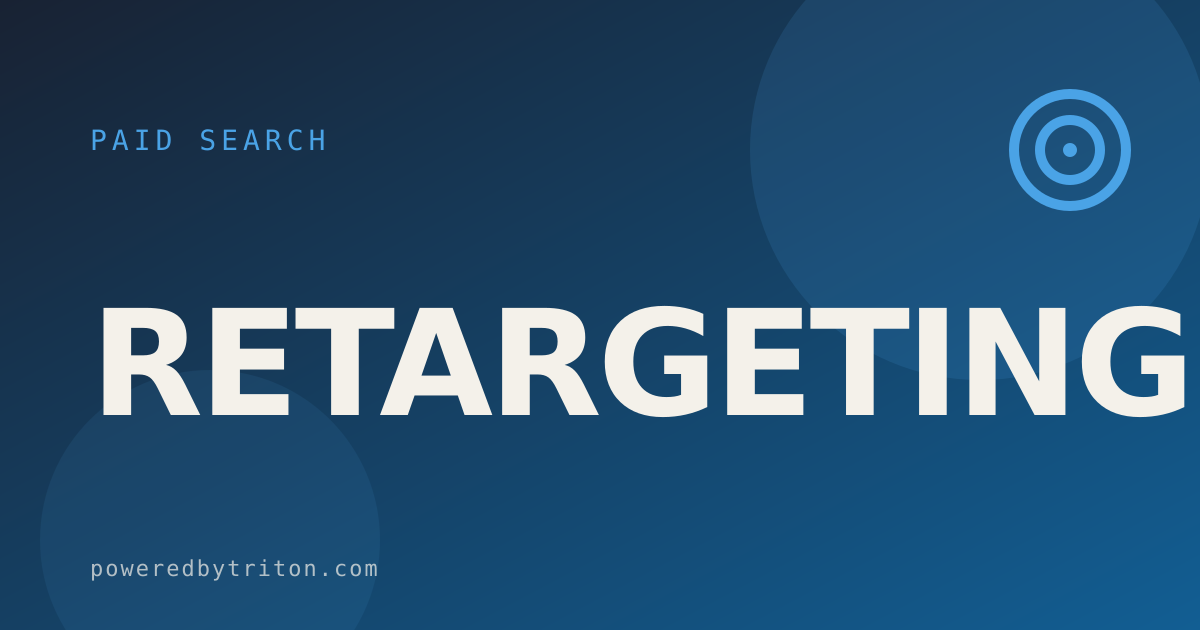 Retargeting — Paid Search