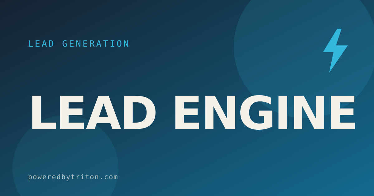 Lead Engine — Lead Generation