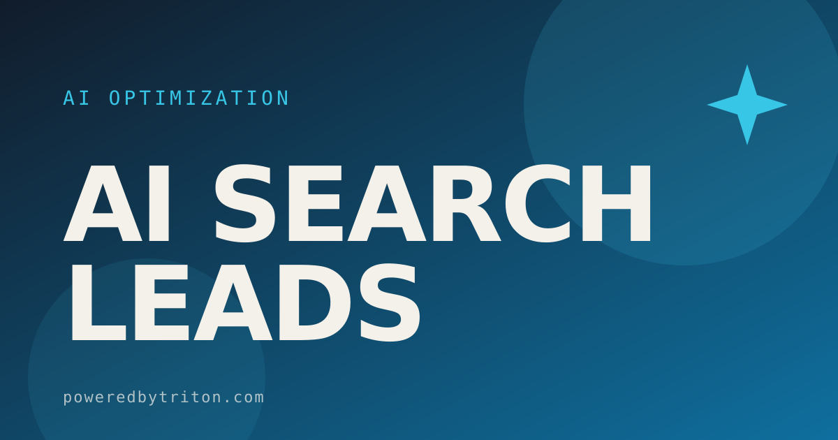AI Search Leads — AI Optimization